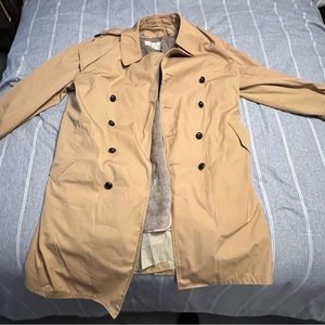 Coat clipper mist 46 long tan